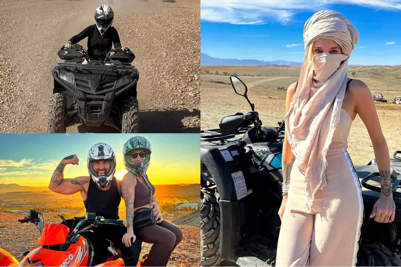  Quad Biking in Agafay Desert 